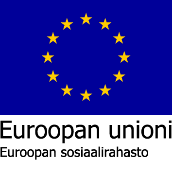 Euroopan unioni, Euroopan sosiaalirahasto logo.