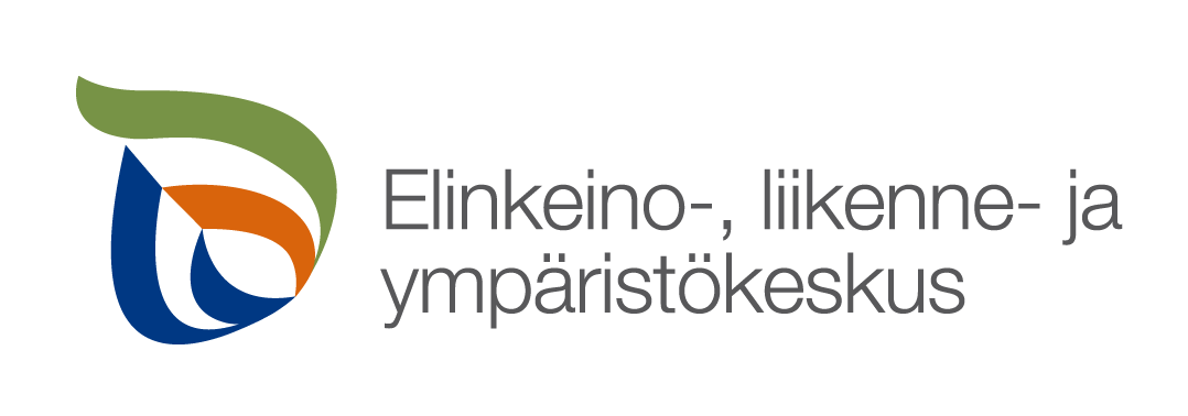 Elinkeino-, liikenne- ja ympäristökeskus logo.